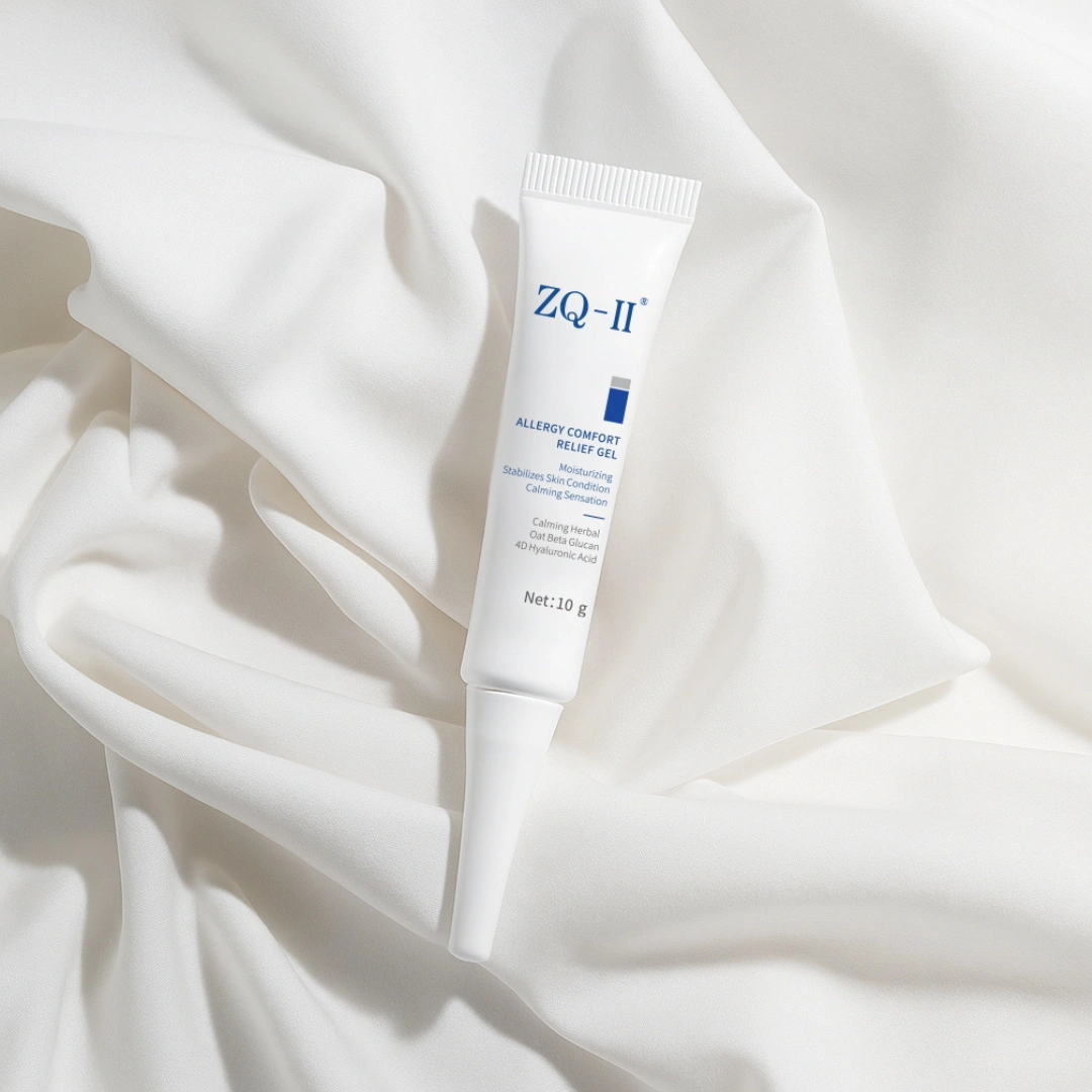 ZQ-II ஒவ்வாமை ஆறுதல் நிவாரண ஜெல் மூலம் உணர்திறன் வாய்ந்த தோல் மற்றும் பருவகால தோல் அழற்சியைப் பெறுங்கள்